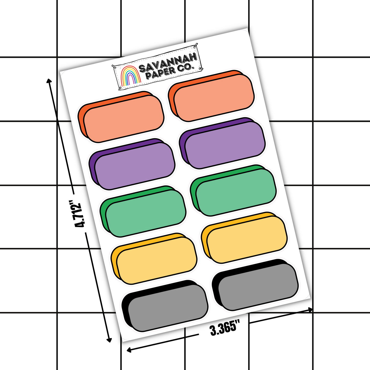 Halloween Box Stickers