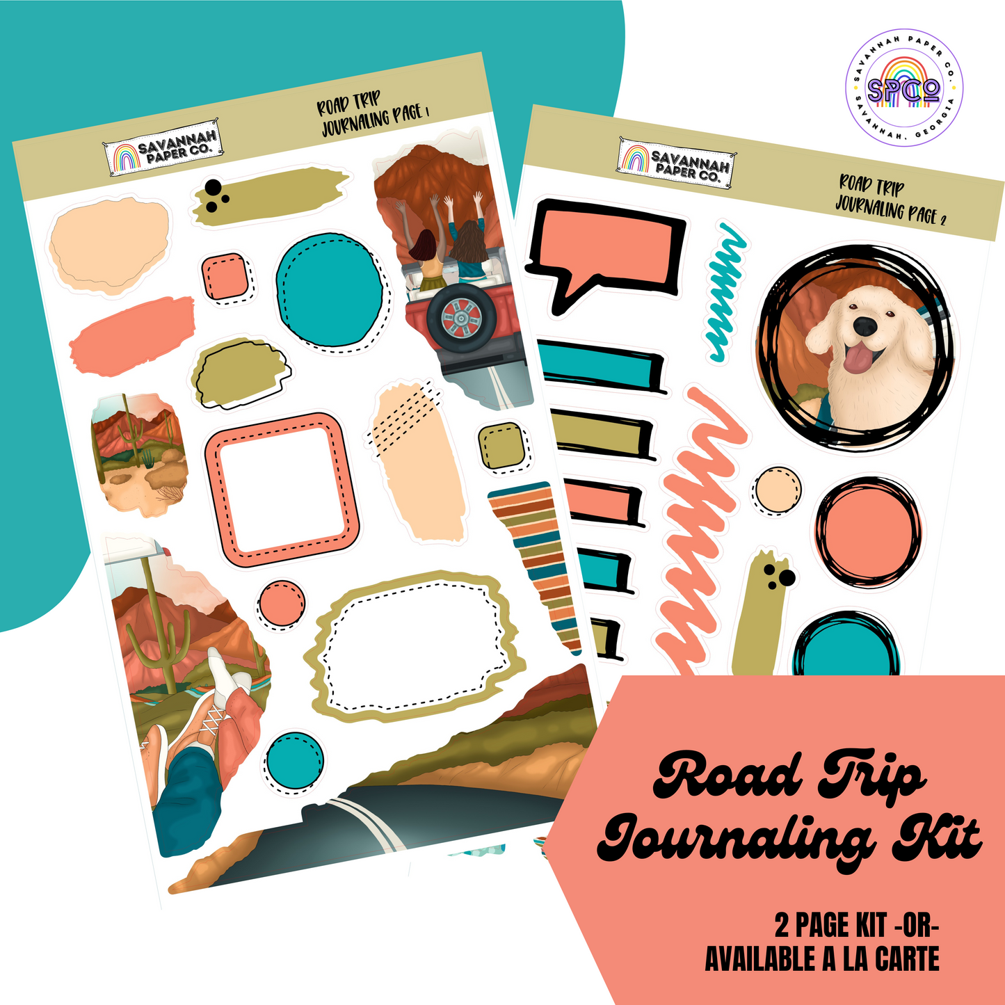 Road Trip Journaling Kit