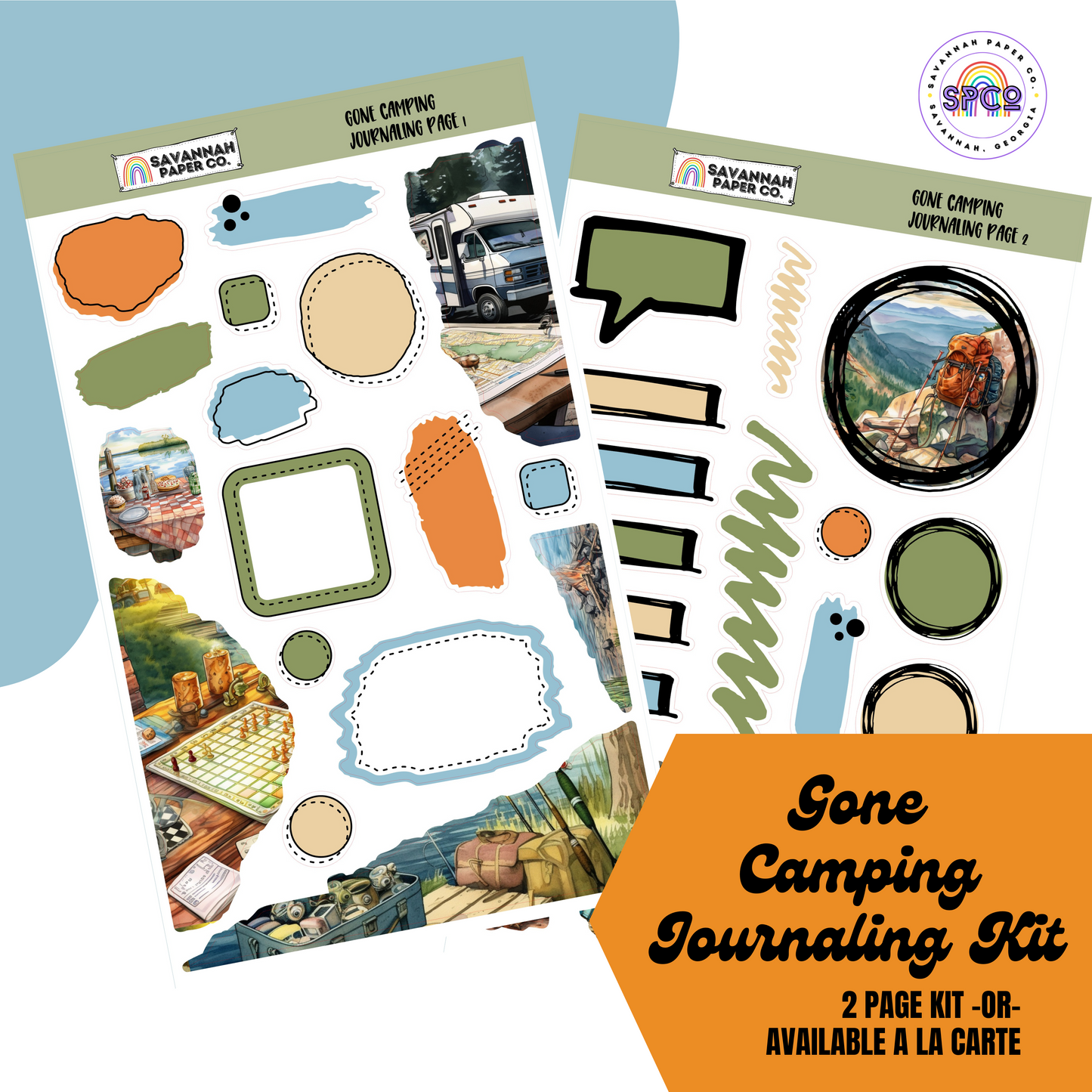 Gone Camping Journaling Kit