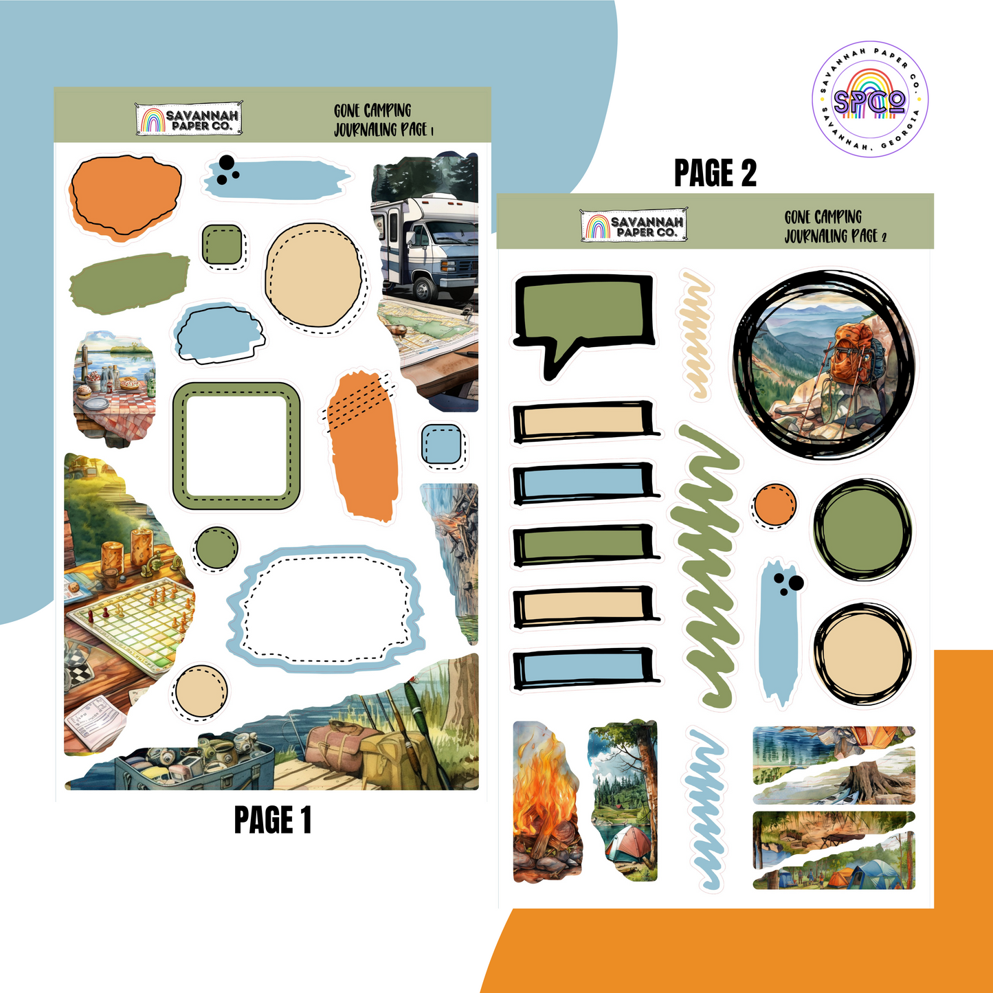 Gone Camping Journaling Kit