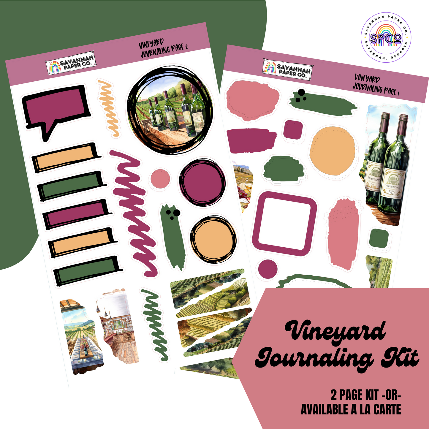 Vineyard Journaling Kit