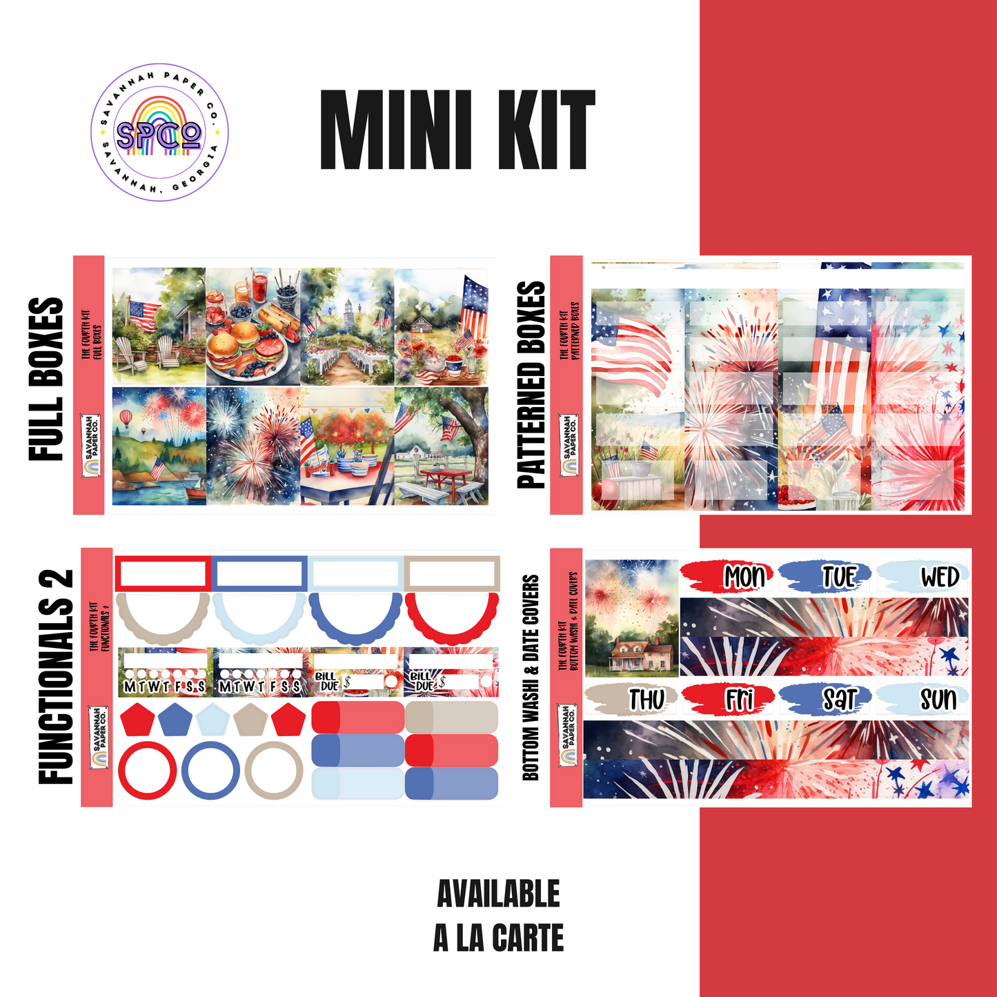 The Fourth Kit | 8-Page Full | 4-page Mini | A La Carte