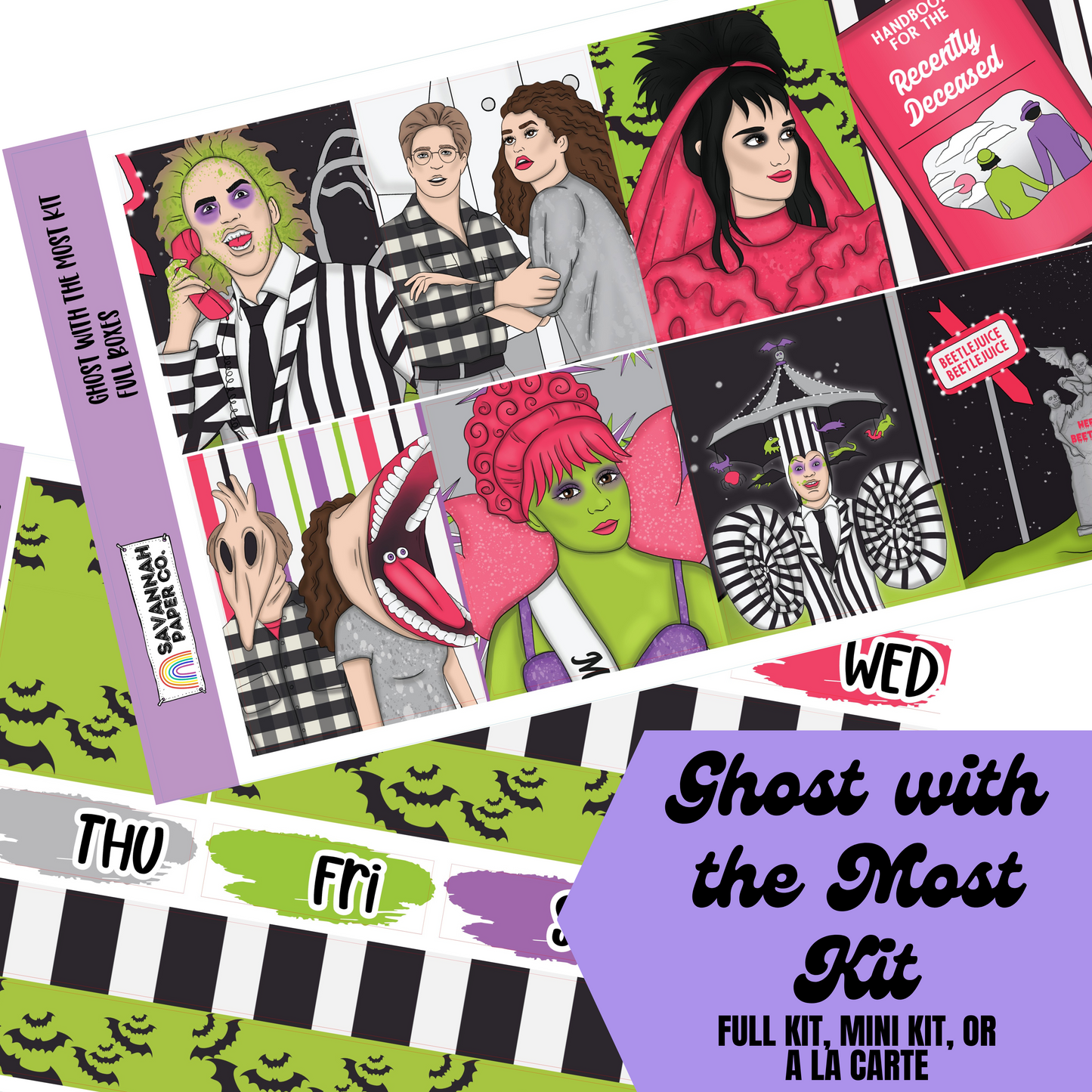 Ghost with the Most Kit | 8-Page Full | 4-page Mini | A La Carte