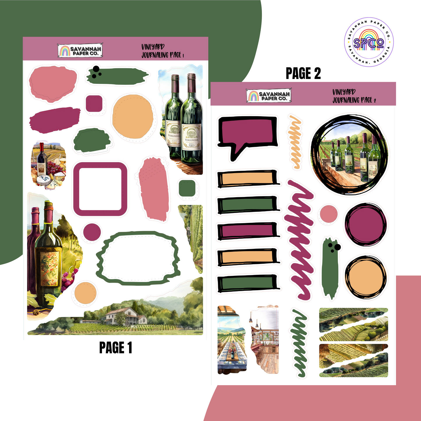 Vineyard Journaling Kit