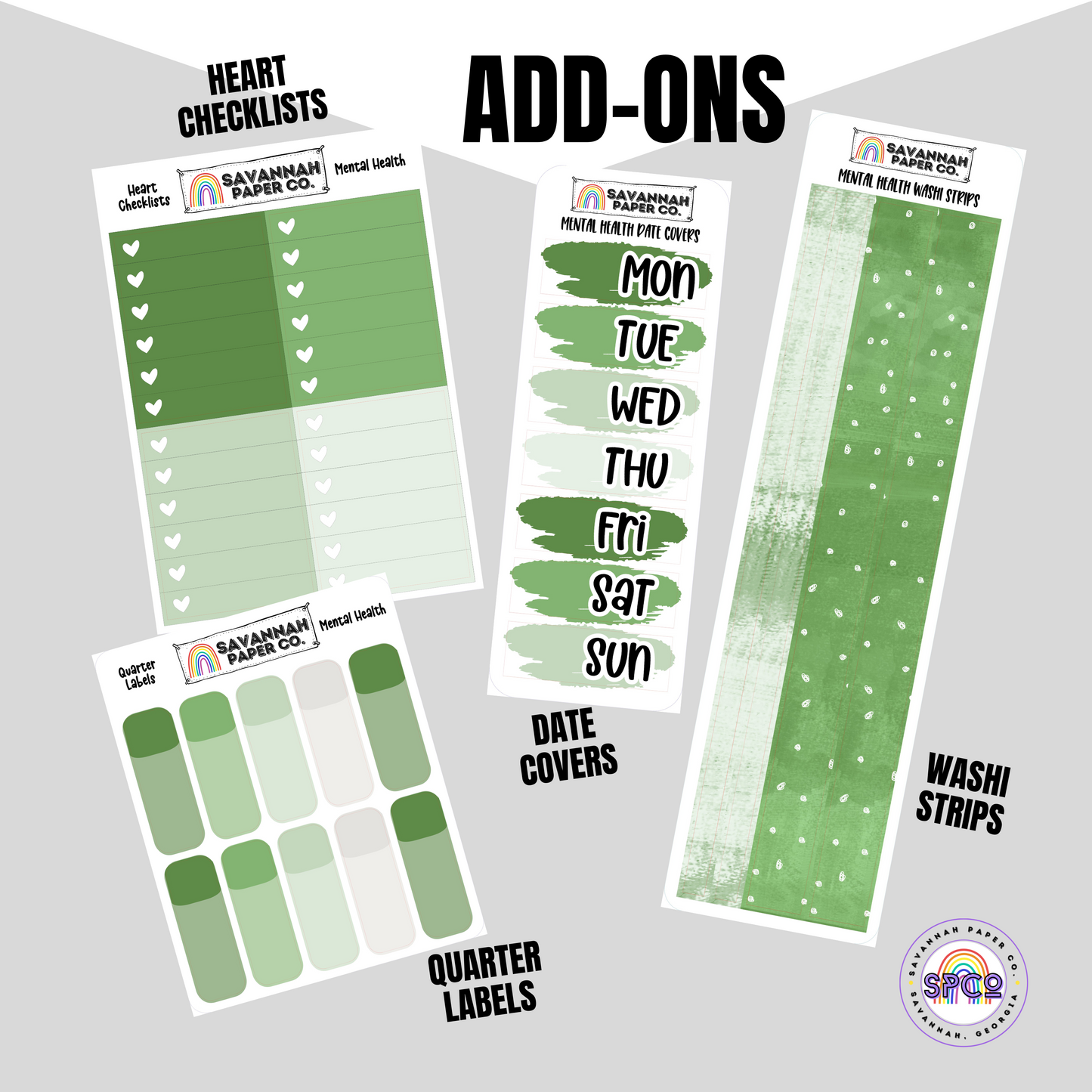 Mental Health Matters Kit Collection | Standard Vertical | B6 | Add-ons