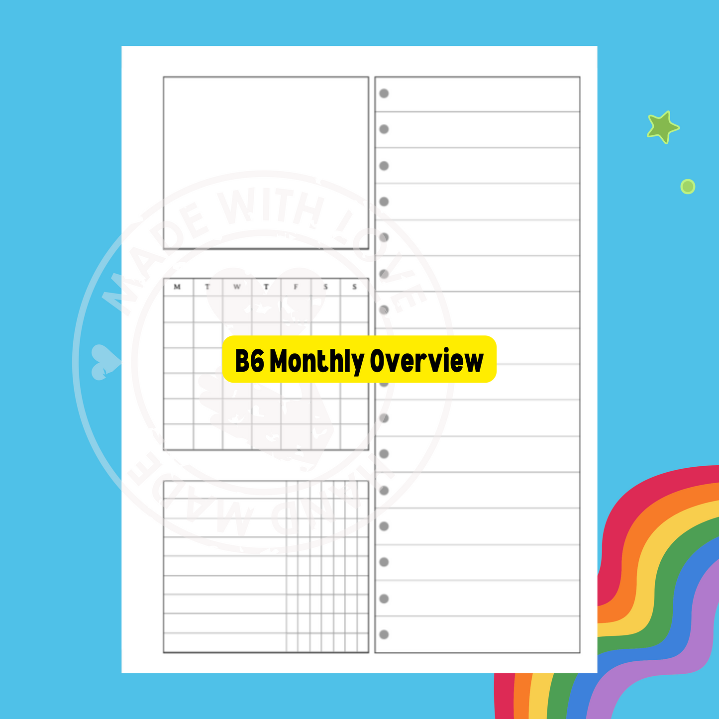 SPCO B6 Planner