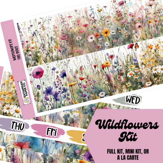 Wildflowers Kit | 8-Page Full | 4-page Mini | A La Carte