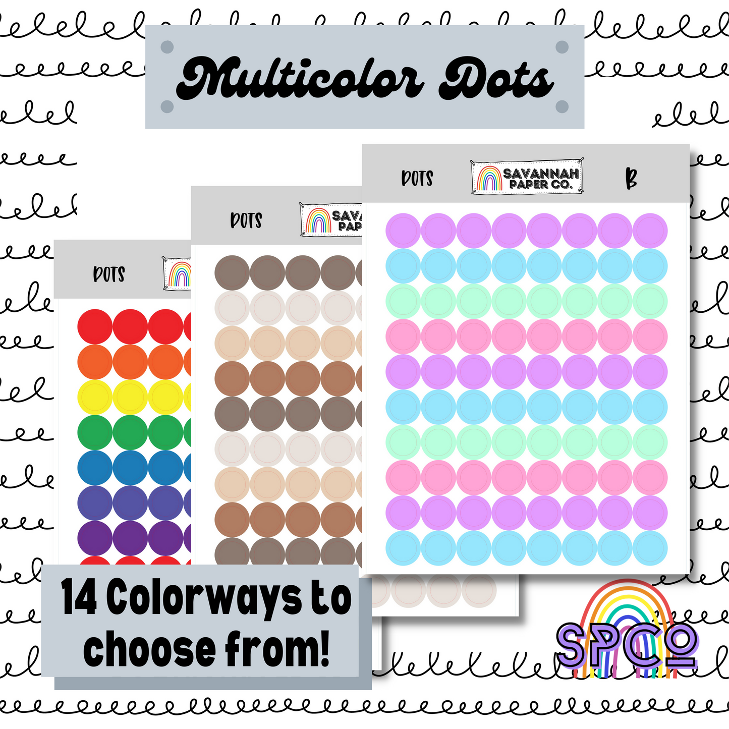 Multicolor Dot Functionals