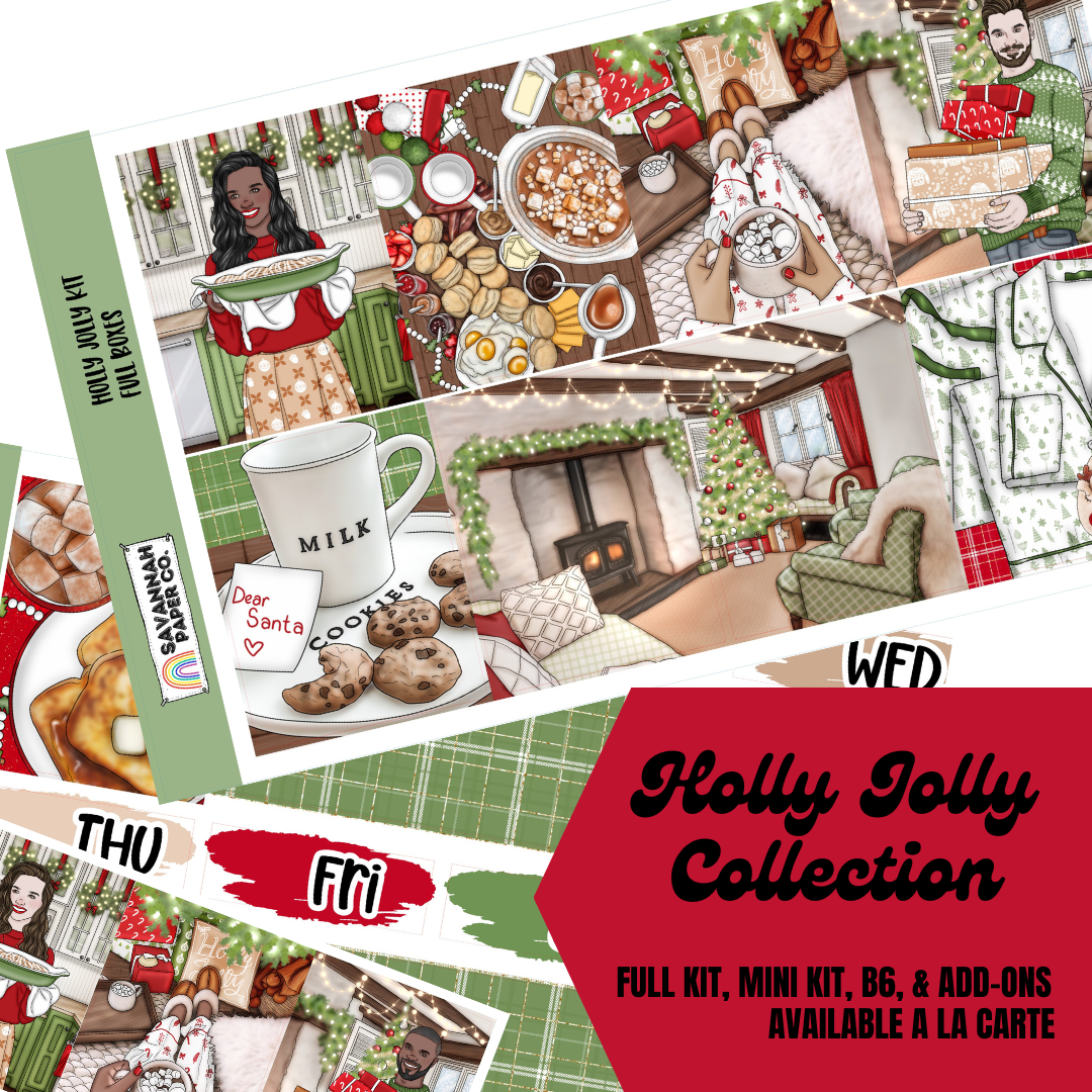 Holly Jolly Kit Collection | Standard Vertical | B6 | Add-ons ...