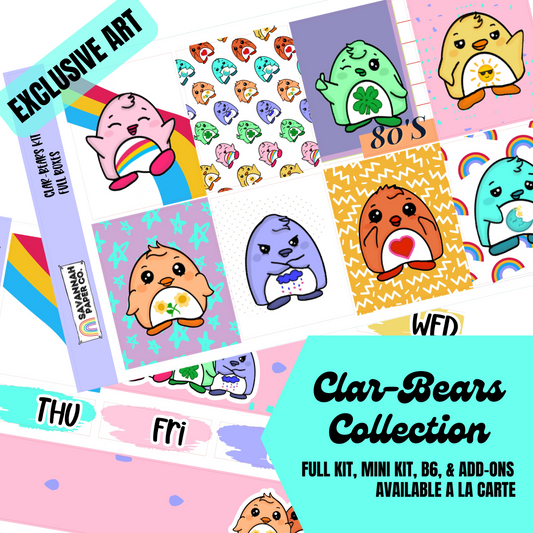 Clar-Bears Collection | Standard Vertical | B6 | Add-ons