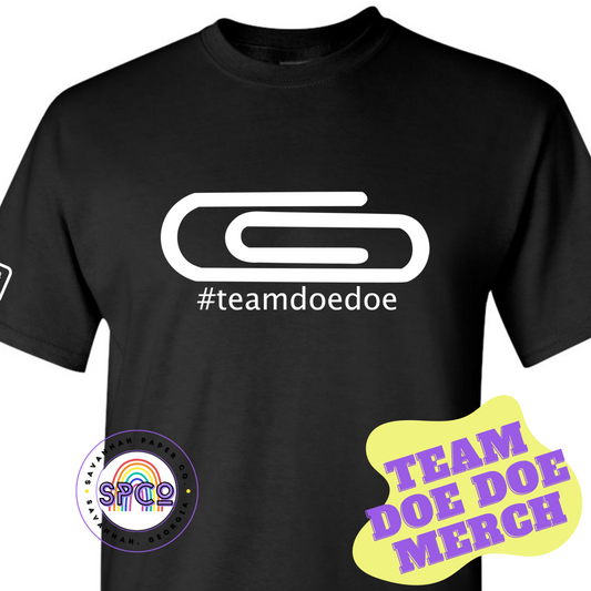 Team Doe Doe Paper Clip T-Shirt
