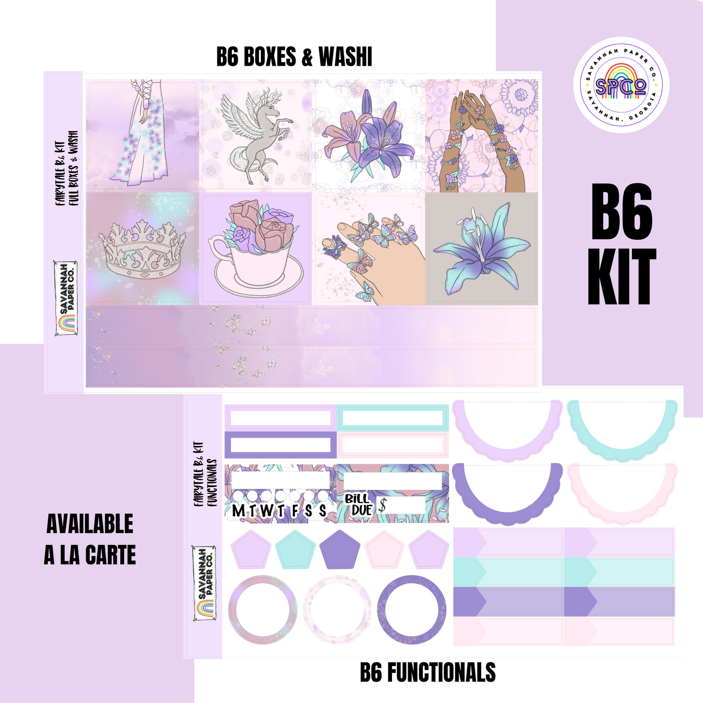 Fairytale Kit Collection | Standard Vertical | B6 | Add-ons