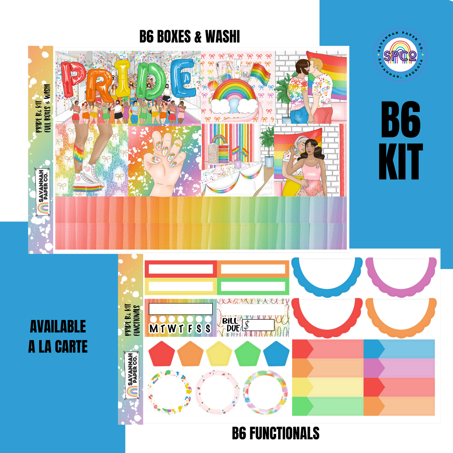 Pride Kit Collection | Standard Vertical | B6 | Add-ons