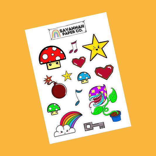 Super Fan Deco Doodle Stickers