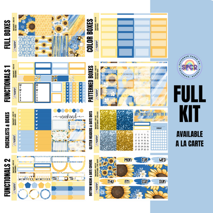 Sunflowers & Bees Kit Collection | Standard Vertical | B6 | Add-ons
