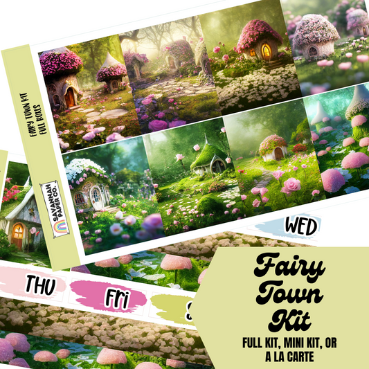 Fairy Town Kit | 8-Page Full | 4-page Mini | A La Carte