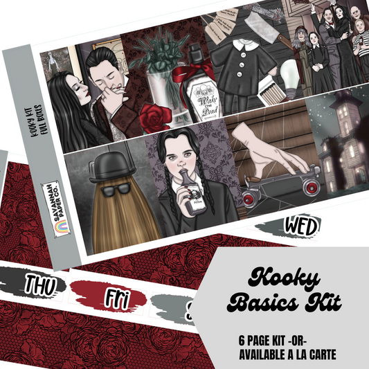 Kooky Basics Kit | 6-Page Kit or A La Carte