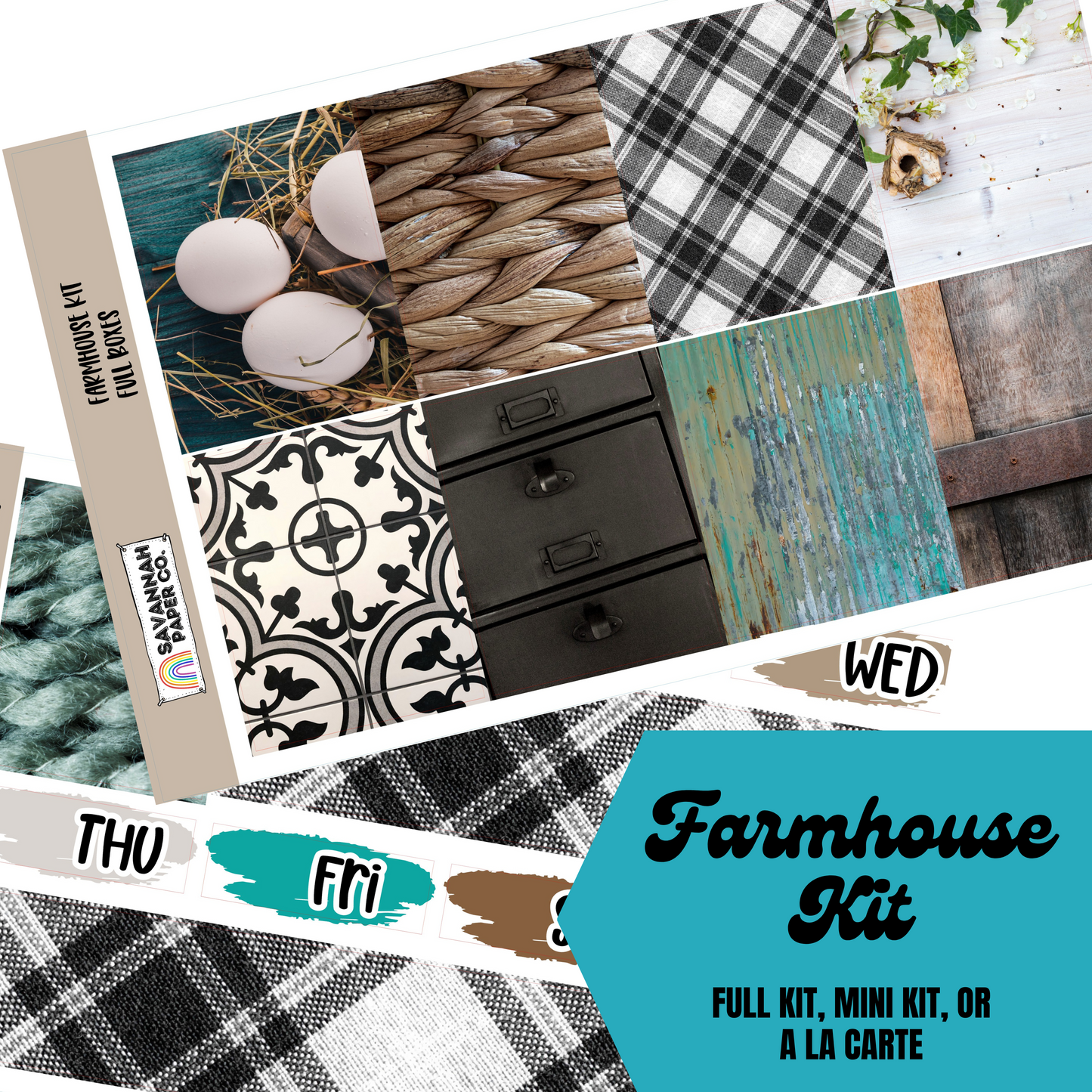 Farmhouse Kit | 8-Page Kit or A La Carte