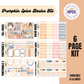 Pumpkin Spice Basics Kit | 6-Page Kit or A La Carte